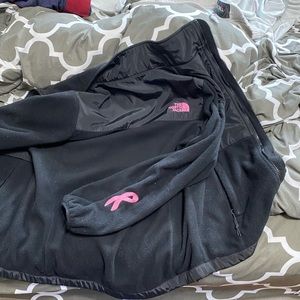 Northface Breast Cancer edition Fleece jacket